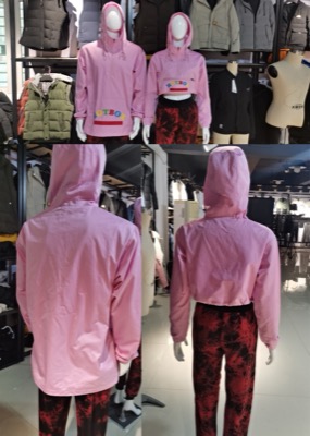 Pull over windbreaker